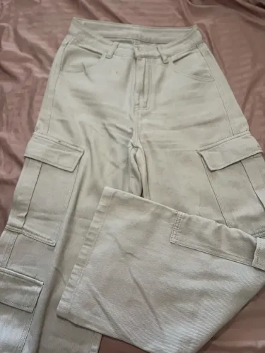 Calça cargo cinza