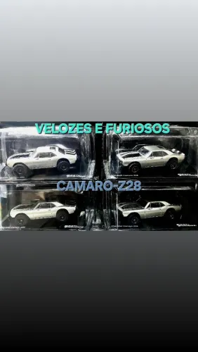 MINIATURA 1/43 VELOZES E FURIOSOS CAMARO