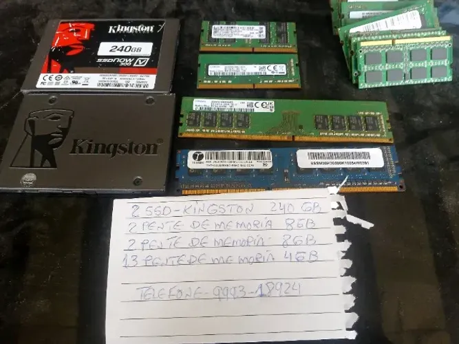Hardware SSD memória