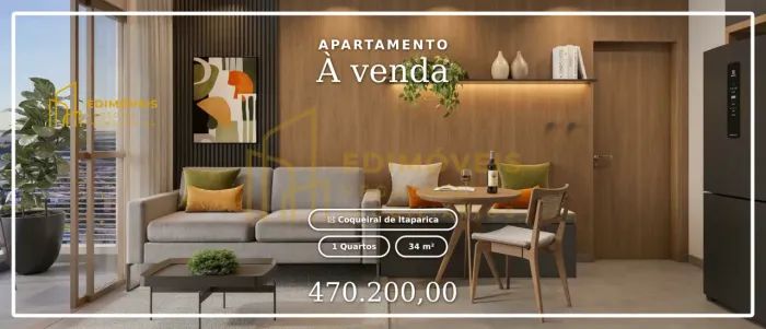Conforto e modernidade no Coqueiral de Itaparica: venha conhecer este apartamento!