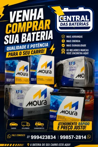 Bateria para Veículos - Qualidade e Melhor Preço