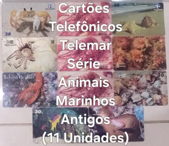 Cartões Telefônicos Antigos