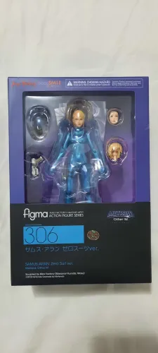 Samus Aran Metroid sem armadura Figma Original