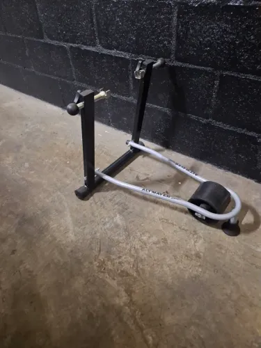 Rolo de treino dobrável para bicicleta
