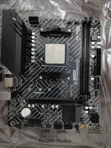 Kit Upgrade - Ryzen 5 5500+Placa mãe AM4