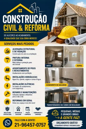 Construção civil e reforma