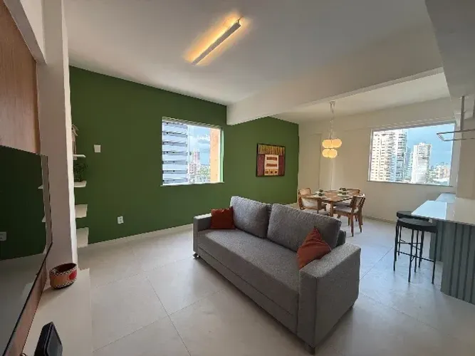 cobertura Duplex Mobiliada, 88m², 2/4, 1 vaga no Ed. Colúmbia