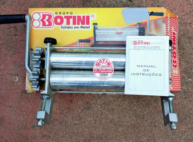 CILINDRO MANUAL DE MASSAS da marca Botini, modelo Luxo Nº 03