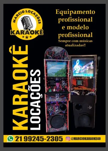 Aluguel karaokê Videoke