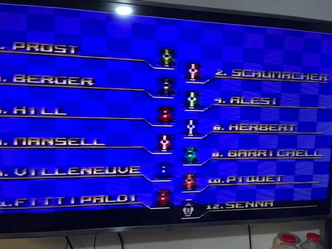 Fita Super Nitendo Senna
