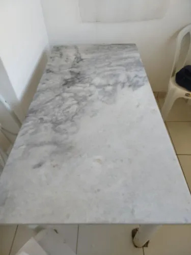 Pedra de mármore para mesa 1m50cm por 75cm