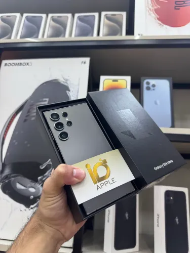 GALAXY S24 ULTRA 12/256GB BLACK SEMI NOVO ALGUMAS MARCAS MEGA PROMOÇÃO 