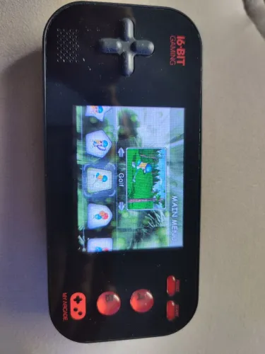 Console portátil Gamer Max My Arcade 16 bits Dreamgear DGUN-2878 Preto
