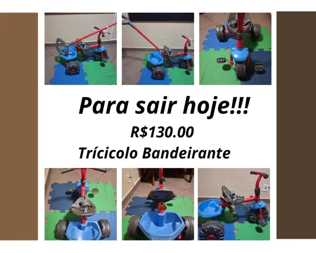 Tríciclo Bandeirante