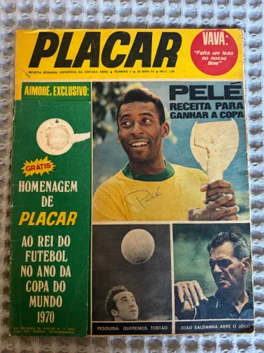 Revista Semanal Esportiva da Editora Abril Número 01 - 20/MAR/70