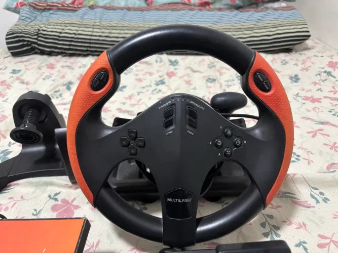 Vendo ou troco volante gamer e arcade de fliperama 