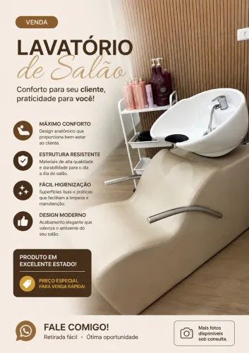 Lavatório de salão