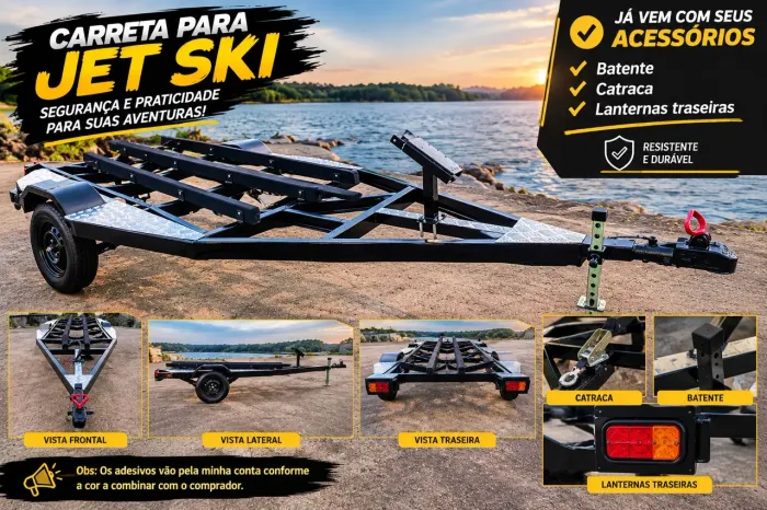 Carreta para Jet-Ski