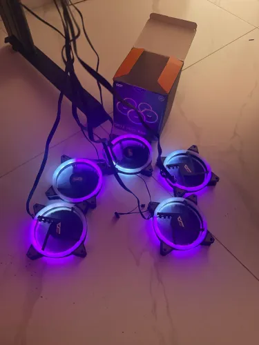 Cooler Fan Aigo Dr12 Pro Argb D/face 5 Fans +controladora