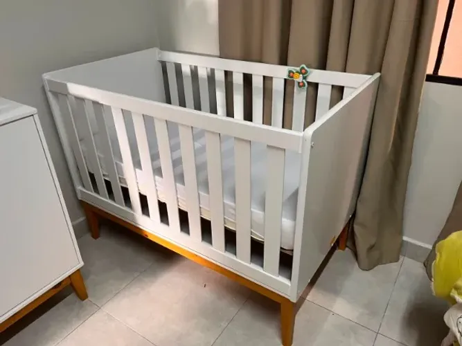 Berço Reller New Classic + Colchão Ortobom