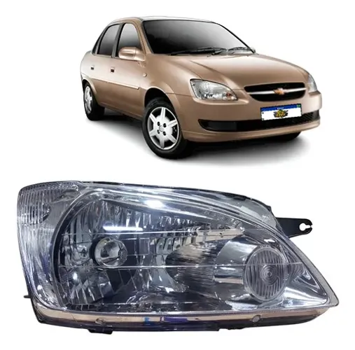 Farol Corsa Classic 2011 2012 2013 2014 2015 2016 Direito Direito/passageiro