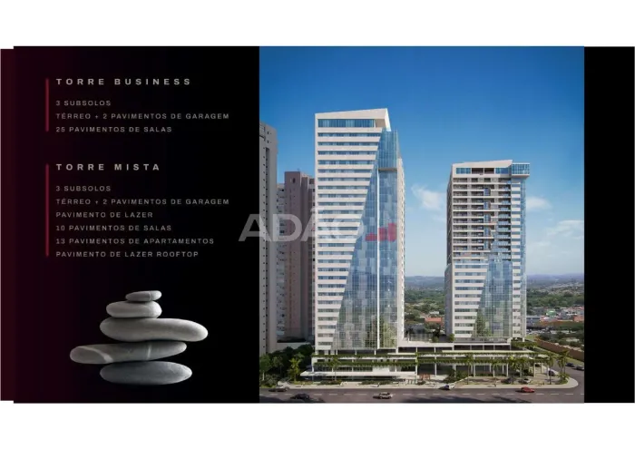 ÓTIMO INVESTIMENTO EURO TOWER MISTO 51,45M²
