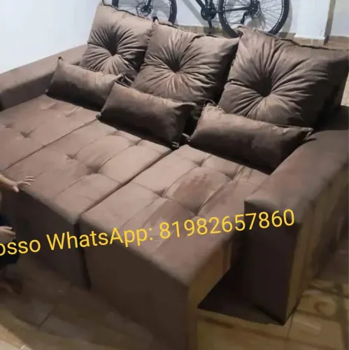 Sofá Retratil, novos com garantia entrega gratis, Zap: *60
