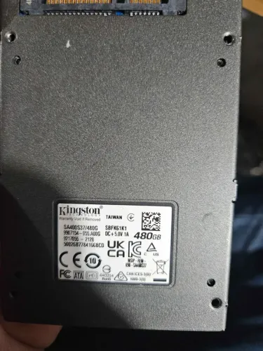 SSD 480gb kingston