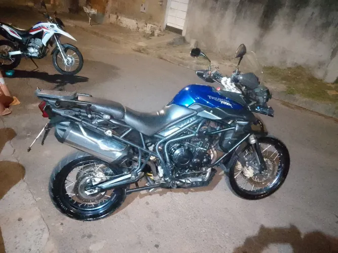 Tiger 800 xc 2014 aceito carro