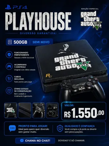 PS4 Slim super promoção com garantia