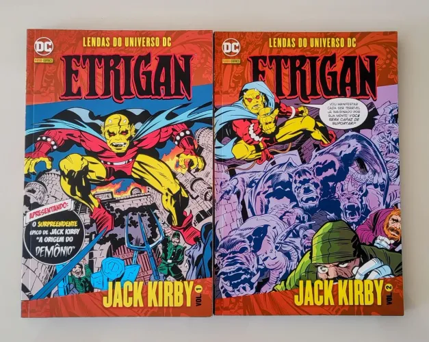 Etrigan por Jack Kirby vols 1 e 2