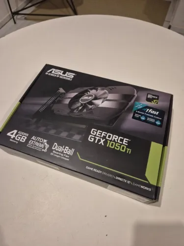 Placa de Vídeo Asus GTX 1050 Ti 4GB - Na Caixa (Impecável)