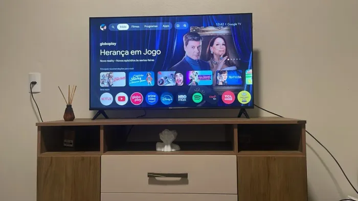 TV TCL 43 QLED 43S5K Seminova Impecavel