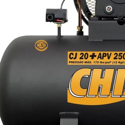 Compressor 20 pes 250 litros 175 psi libras