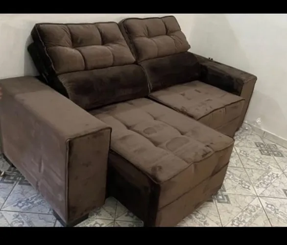 Sofá retratil reclinável 2,00 mts Premium