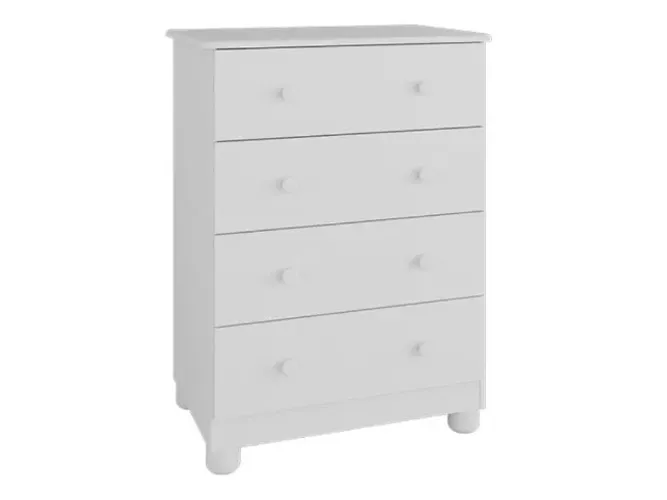 Comoda Junior Branco Até 12x - Frete Grátis