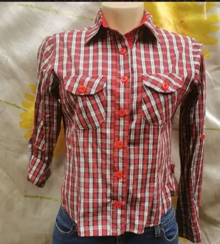 Camisas xadrez manga longa tam m