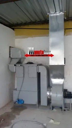 Lavador de gases aço inox