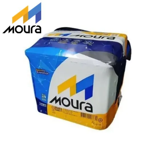 Bateria Moura  Selada 50AH - M50ED - 24 Meses de Garantia - Ônix, HB20, Etios, Yaris
