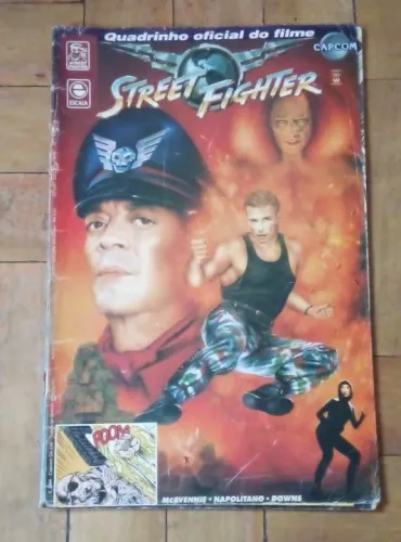 Hq Street Fighter - Quadrinização oficial do filme - editora escala