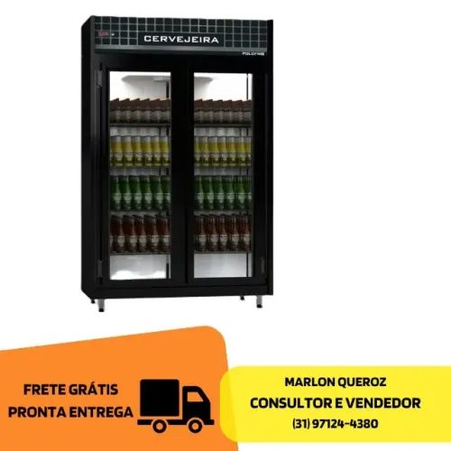 Cervejeira Polo Frio 2 Portas 110v Adesivada
