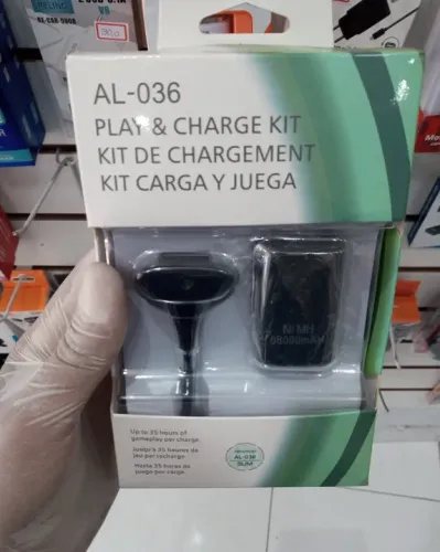 Kit Cabo + Carregador Xbox 360