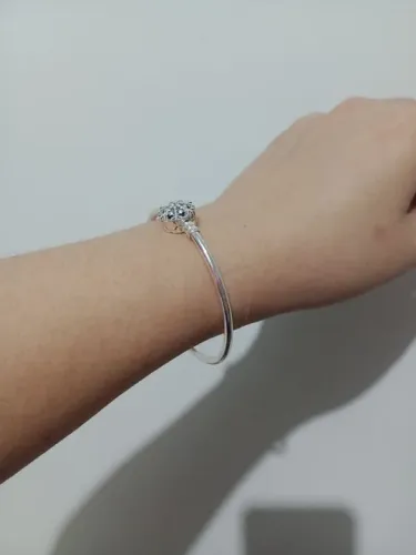 Pulseira Pandora Original com Encanto de Flocos de Nevelor