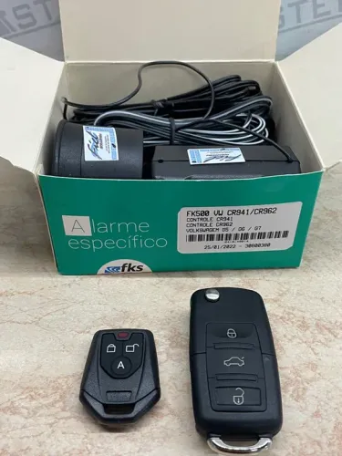 Alarme específico vw g5 g6 g7 controle canivete