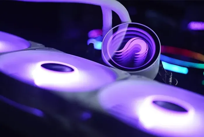 Water Cooler Rise Mode Frost, RGB, 360mm, AMD/Intel, Branco - RM-WCF-04-RGB (Novo Lacrado)