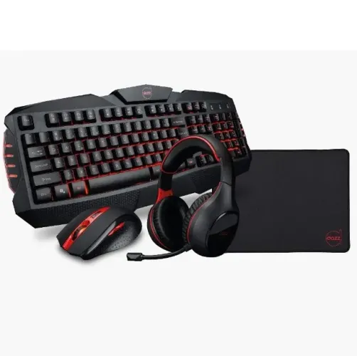 Combo Gamer 4 em 1 Teclado Mouse Fone Mousepad Dazz - Fazemos Entrega