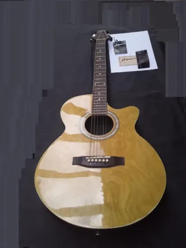 Violão Ovation (Tipo) GBS Pró Eletroacústico Sem Uso !!