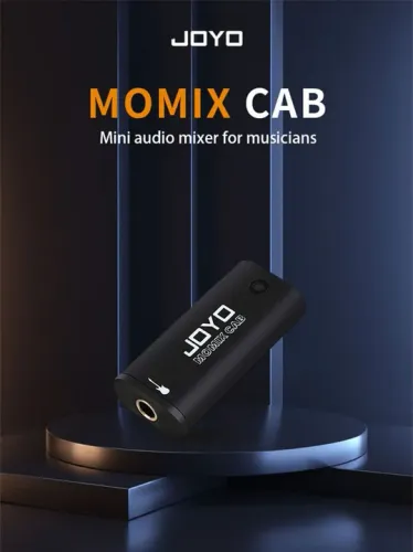 Mini MIXER Áudio JOYO MOMIX CAB para Músicos