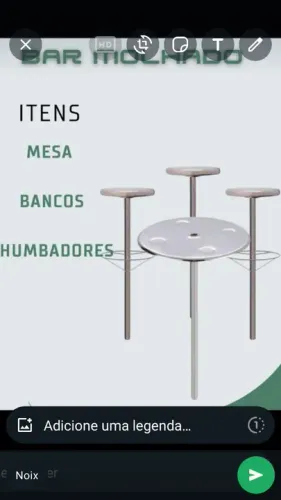 Mesas e bancos Bar molhado piscinas..
