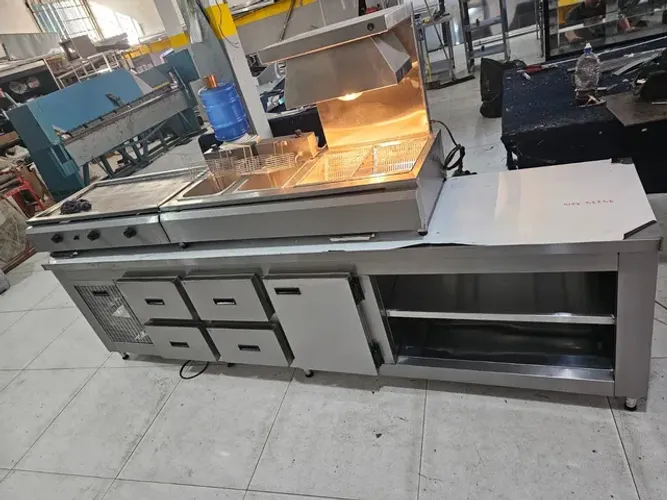 Sob medida direto da fábrica- balcão refrigerado, estação